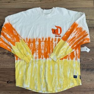Disneyland Mickey & Friends Halloween Candy Corn Spirit Jersey Medium Unisex